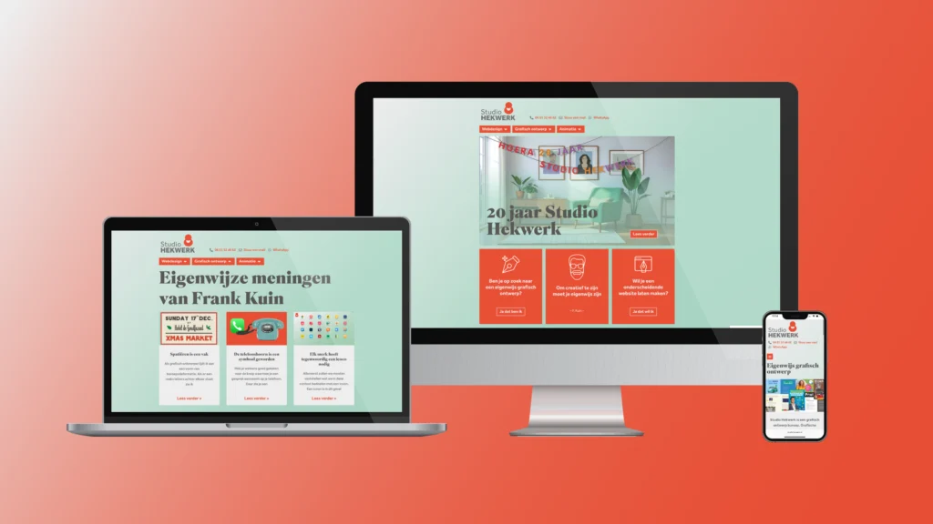 Maatwerk webdesign